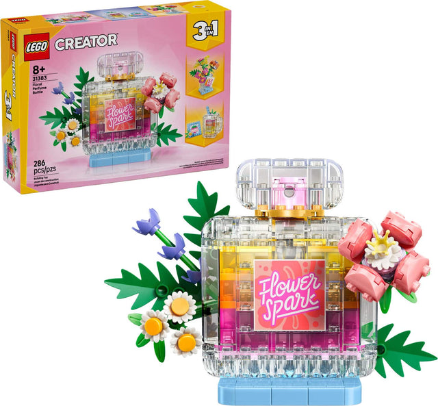 LEGO CREATOR 8+ CREATOR 31383 Floral Perfume Bottle 3 Flower Spark 31 IN EN 286 pcs/pzs