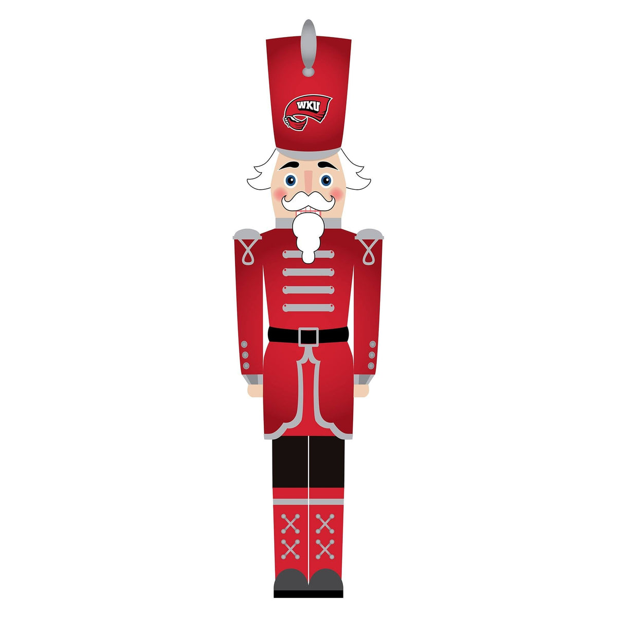 Fan Creations - Western Kentucky Hilltoppers 46" Nutcracker Leaner - Multicolor