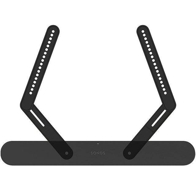 Front. Sanus - Soundbar Mount Designed for Sonos Ray - Black.