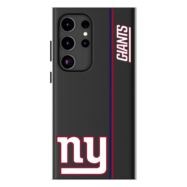 Front. Keyscaper - New York Giants Galaxy Magnetic Bump Case - S26 Ultra - Black.