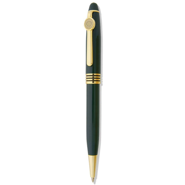 Front. Jardine - Boston University Green Ball Point Pen - Green.