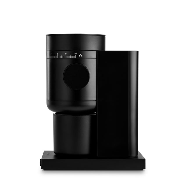 Angle. Fellow - Opus 2 Conical Burr Grinder for Coffee & Espresso with Stepless control & Automatic Stop - Matte Black.