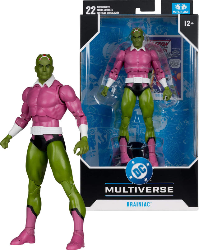 MOVING PARTS? 22 POINTS ARTICULS PUNTOS DE ARTICULACIÓN BEST AICS McFARLANE 12+ - SON Pestubiny es SUPER ThE -- DUEL 2% - SPACE: - I - : - - - - - 1 -- - - - - - - SRAI NI9O  DC COMIC SIN WORLD RA U DC - MULTIVERSE BRAINIAC