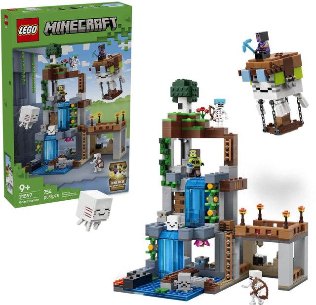 LEGO Minecraft H 9+ 754 pcs/pzs Ghast Station 21597
