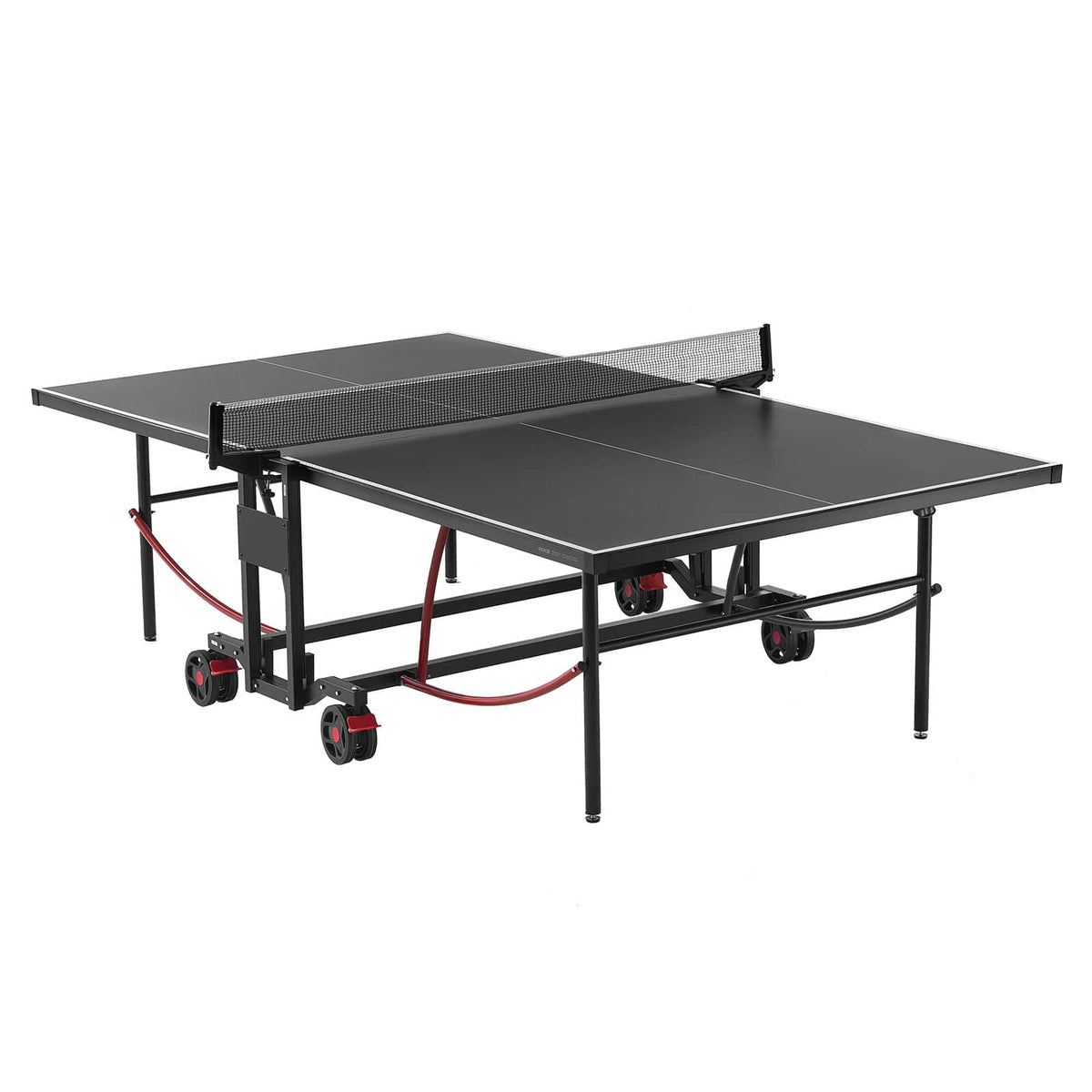 VEVOR - Ping Pong Table, Professional Table Tennis Game, Indoor/Outdoor All Weather Aluminum Table Tennis Table - Black