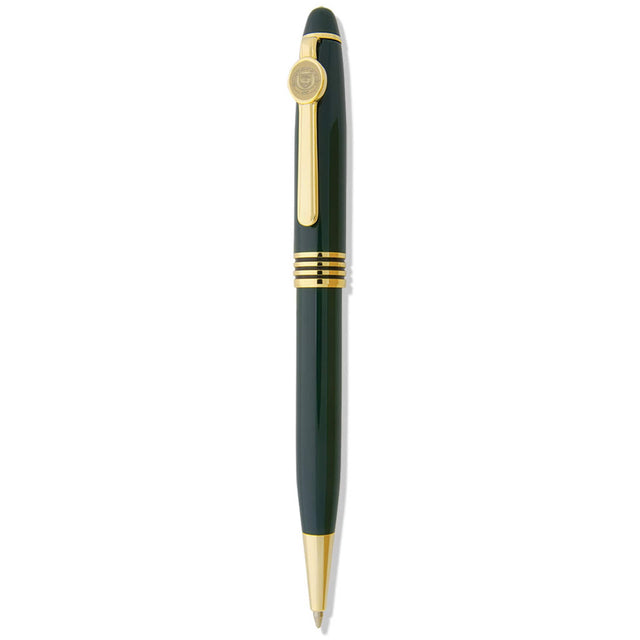Front. Jardine - UChicago Maroons Green Ball Point Pen - Green.