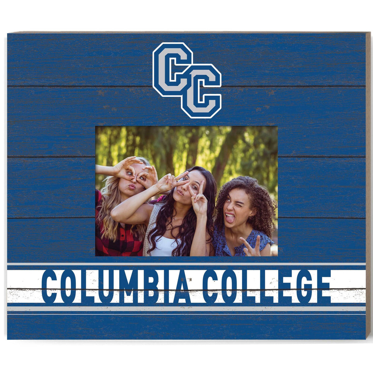 Jardine - Columbia College of Missouri Cougars 11" x 13" Team Spirit Scholastic Picture Frame - Blue