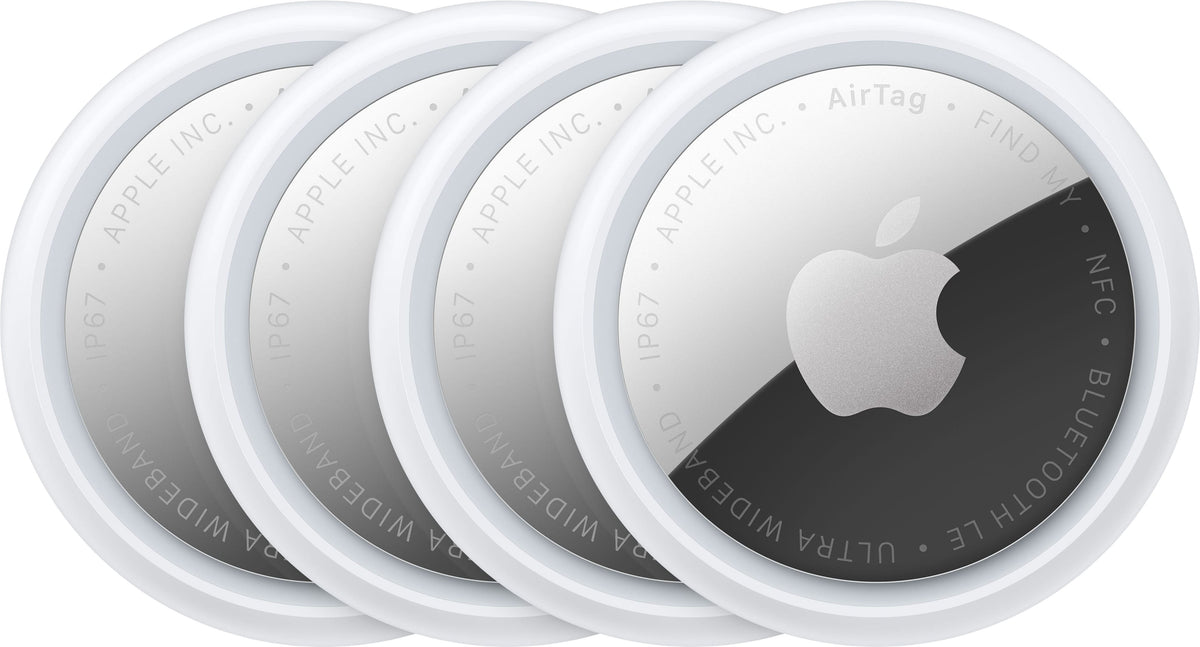 Apple - AirTag 4 pack (2nd generation) - 2026 - White