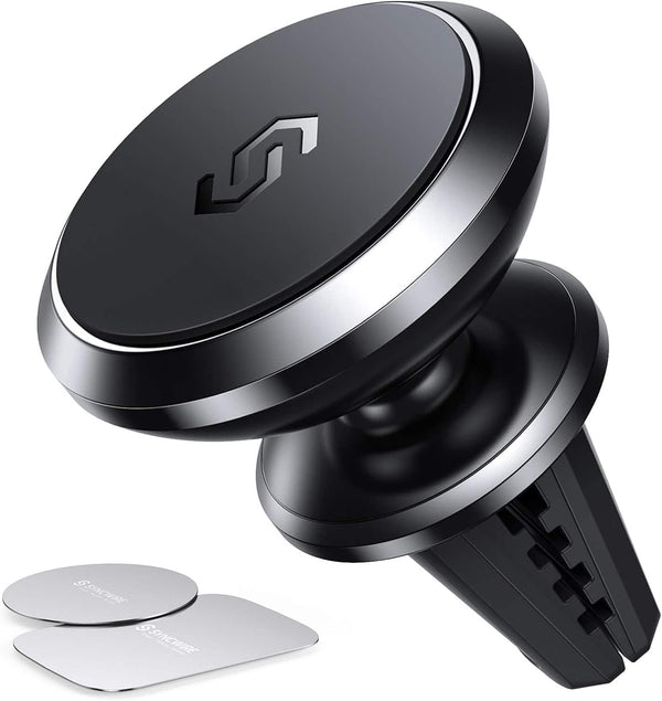 Syncwire - Magnetic Phone Holder for Car, 360° Rotatable Air Vent Mount with Super Strong Magnets - Black