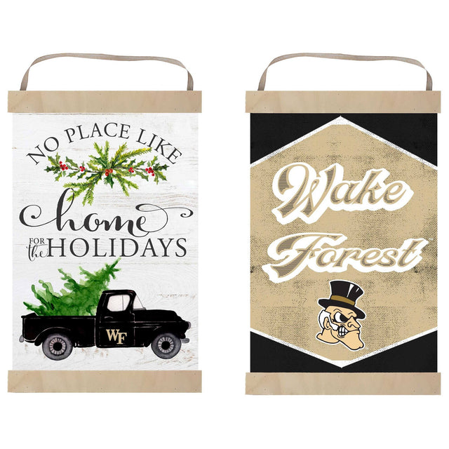 NO PLACE LIKE  
home  
FOR THE HOLIDAYS  

WF  

Wake Forest