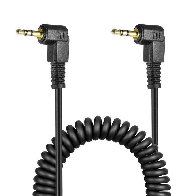 Front. Neewer - 2.5mm to C1 Remote Shutter Release Cable for Canon DSLR/PowerShot G Series.