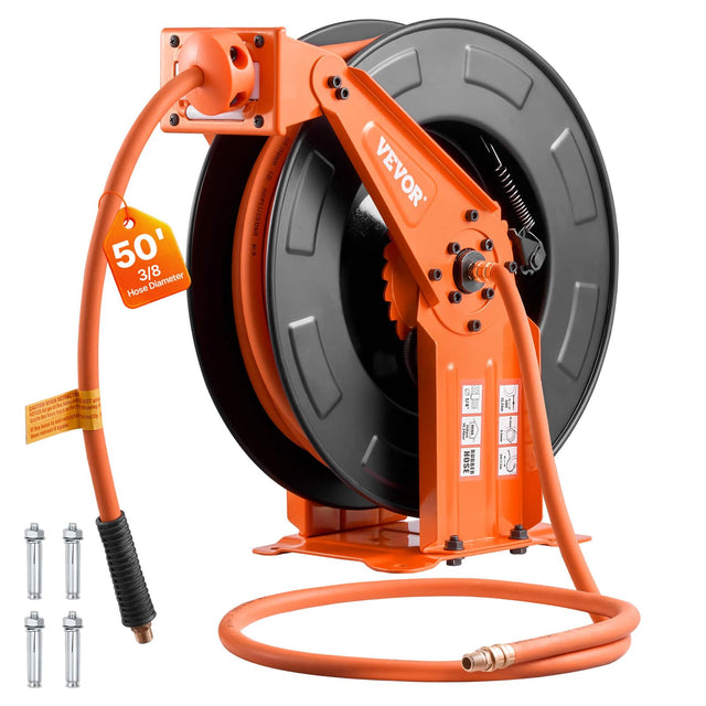 50' 3/8" Diameter Hose  
1 HMO to TOGES ea  

VEVOR  
NOT an CASTION at A  
STOLM an ANA - VENC @utth I dem .  
dore A . reo - i e n I I HOSE  
SUBSER i i TCEN I