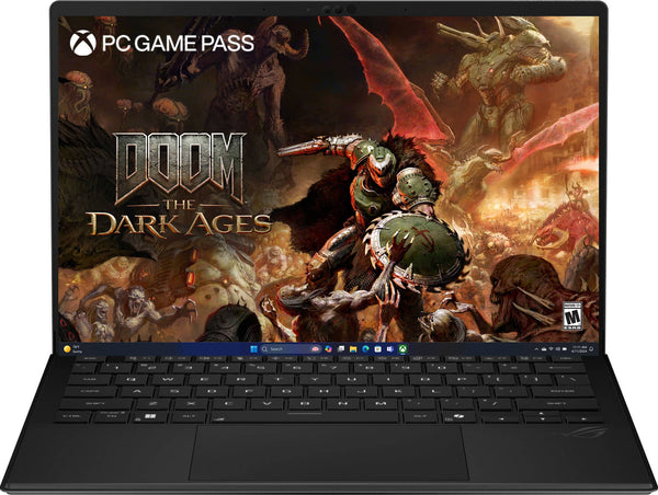 ASUS - ROG Flow Z13 13.4" 2.5K 180Hz Touch-Screen Gaming Laptop - Copilot+ PC - AMD Ryzen AI Max+ 395 -64GB Memory -1TB Storage - Off Black