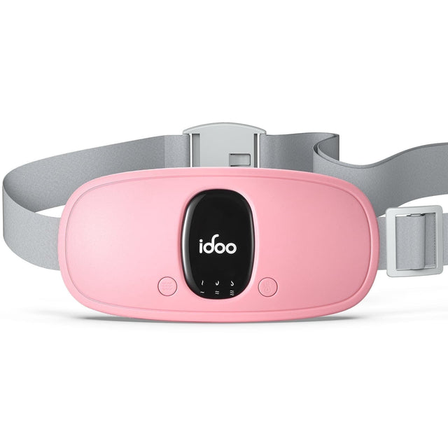 Front. IDOO - Cordless Heating Pad for Period Cramps, 3 Heat Setting, Birthday Mothers Day Gifts Girlfriend Mom Wife Women - Pink.
