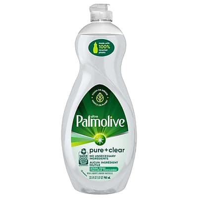 Palmolive - Ultra Pure + Liquid Dish Soap, Clean, 32.5 oz - Clear
