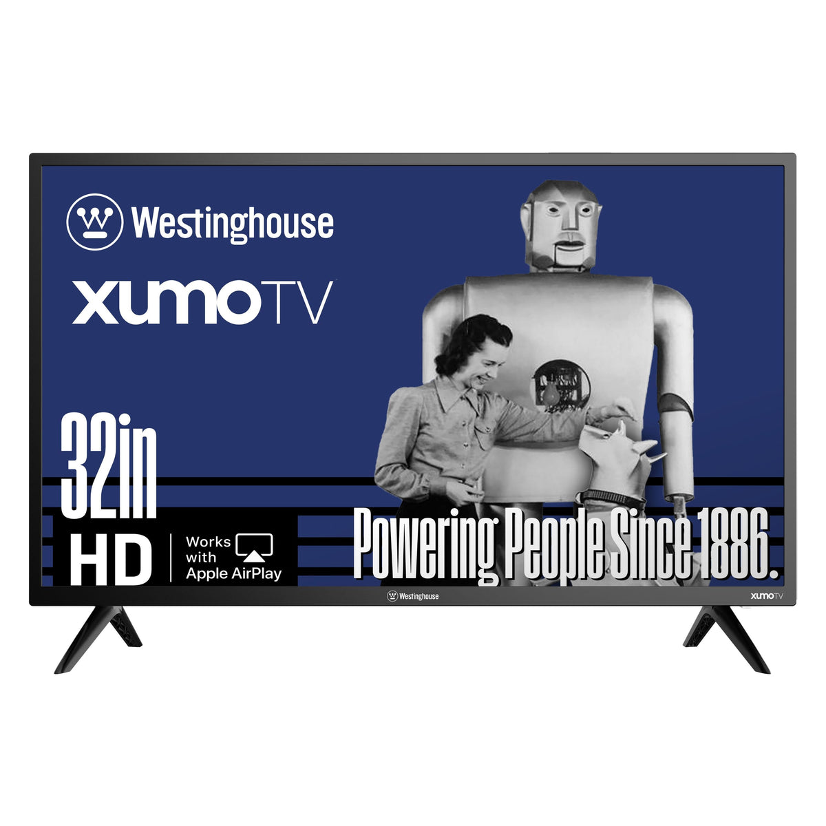 Westinghouse - 32-inch Smart TV, HD Xumo TV with Voice Remote, Flat Screen LED Television w/Apple HomeKit & Wi-Fi