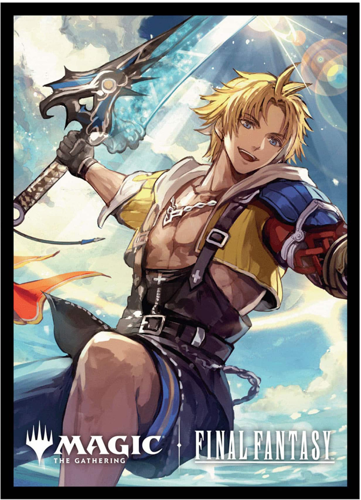 Ultra PRO - Magic: The Gathering - Final Fantasy Tidus, Yuna's Guardian (Commander) 100ct Deck Protector Sleeves