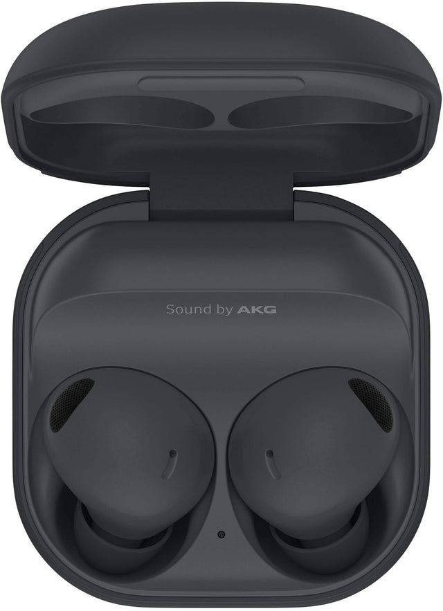 Front. Samsung - Galaxy Buds2 Pro True Wireless Earbud Headphones - Graphite.