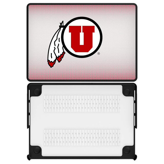 Front. Keyscaper - Utah Utes Linen MacBook Case - Pro 16 in - Multicolor.