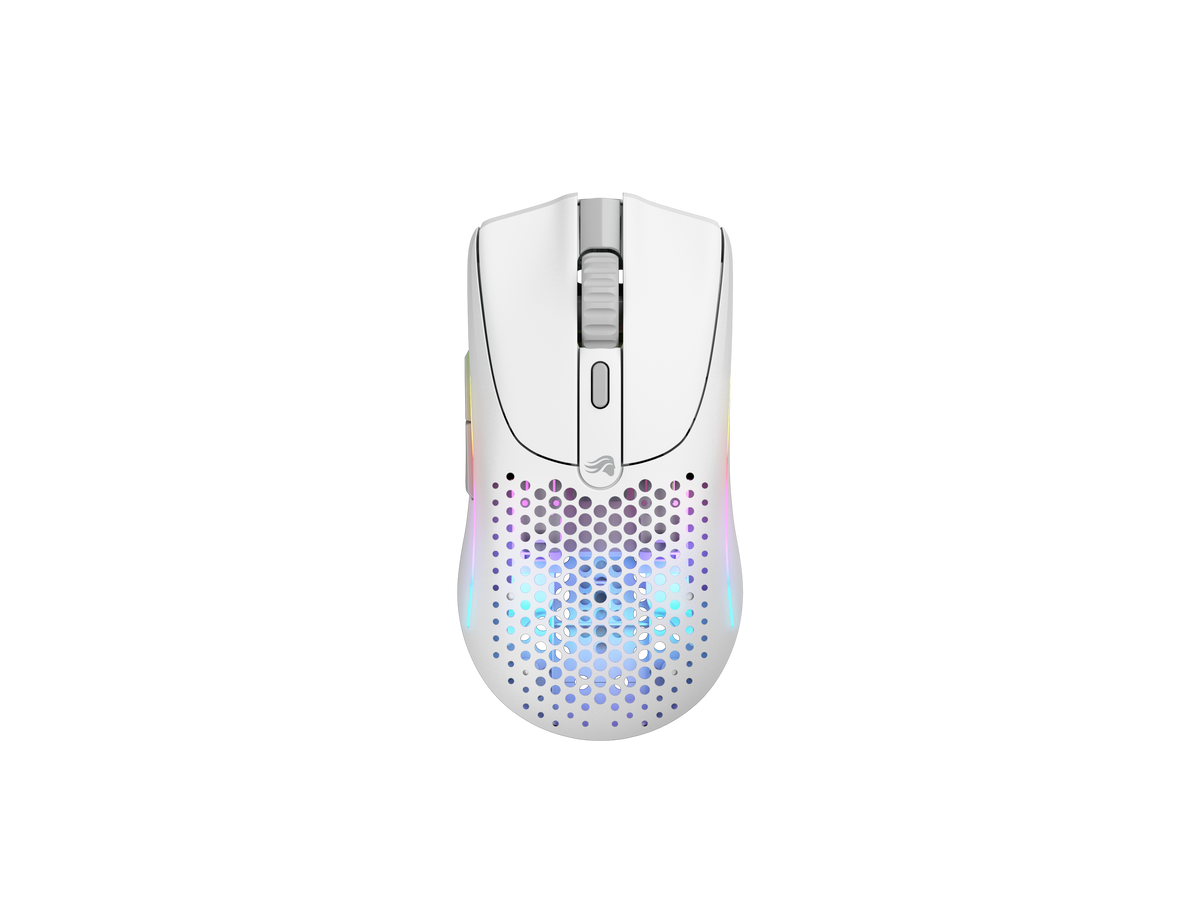 Glorious - O 2 Mini Wireless Optical Gaming Mouse - Wireless - Matte White