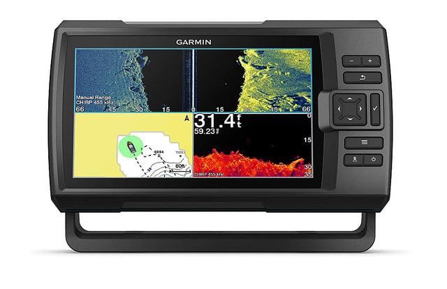 Front. Garmin - STRIKER Vivid 9sv Fishfinder GPS - Black.