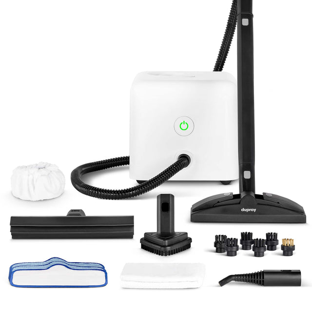 Front. Dupray - Dupray Neat™ Steam Cleaner for Floors, Tile, Grout, and Home Surfaces - White.