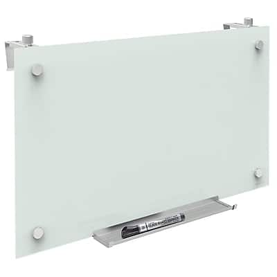 Quartet - Infinity Magnetic Glass Cubicle Dry-Erase Whiteboard, 2.5' x 2'
