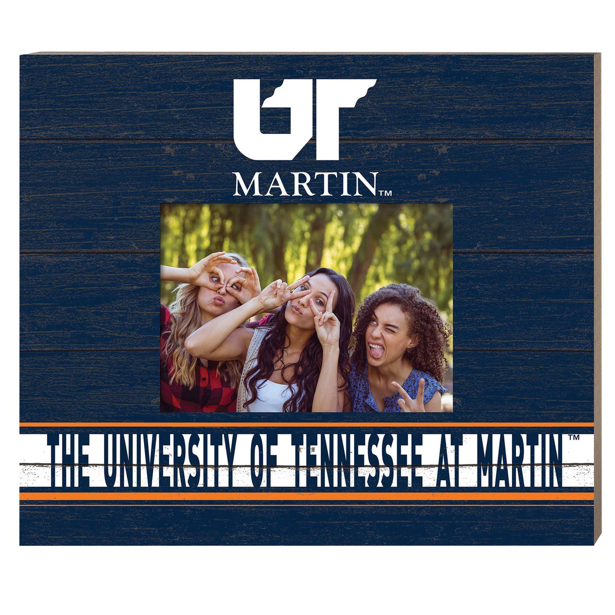 Jardine - Tennessee-Martin Skyhawks 11" x 13" Team Spirit Scholastic Picture Frame - Navy