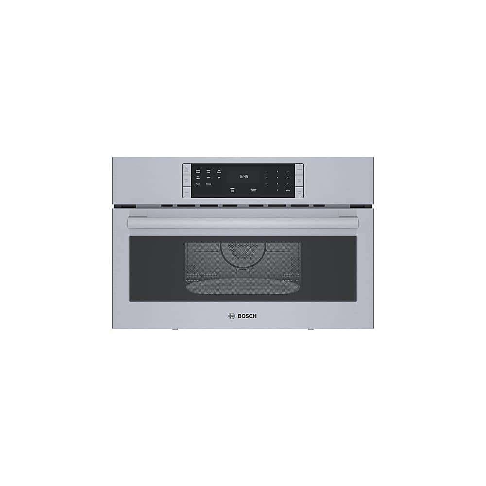 Bosch - 500 Series 1.6 Cu. Ft. Built-In Microwave with Sensor Cooking - Stainless Steel