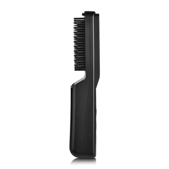 Front. StyleCraft - Heat Stroke Rechargeable Cordless Beard and Styling Hot Hair Brush with Cool Touch Tips - Black.
