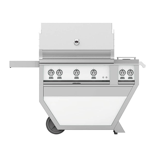 Alt View 12. Hestan - Deluxe Gas Grill - White.