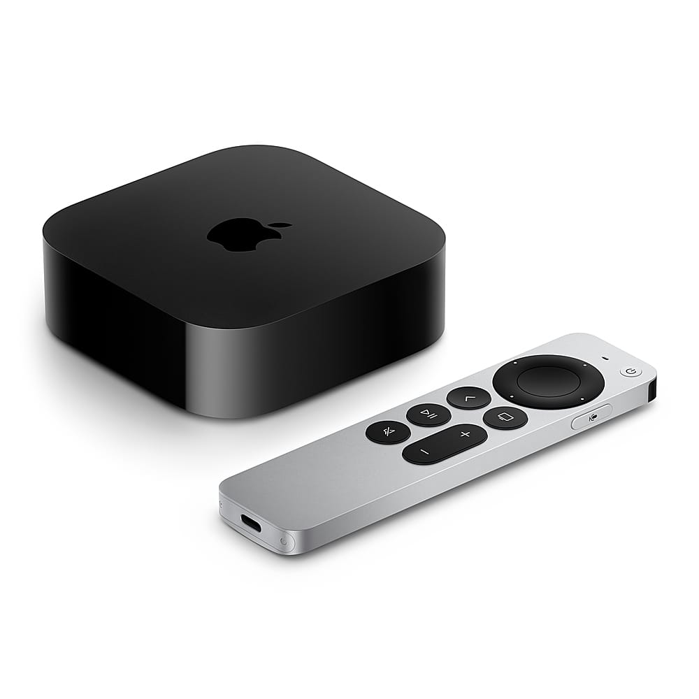 Apple - TV 4K 2022 Family 128GB Streaming Device (3rd generation) - Wi-Fi + Ethernet - Black
