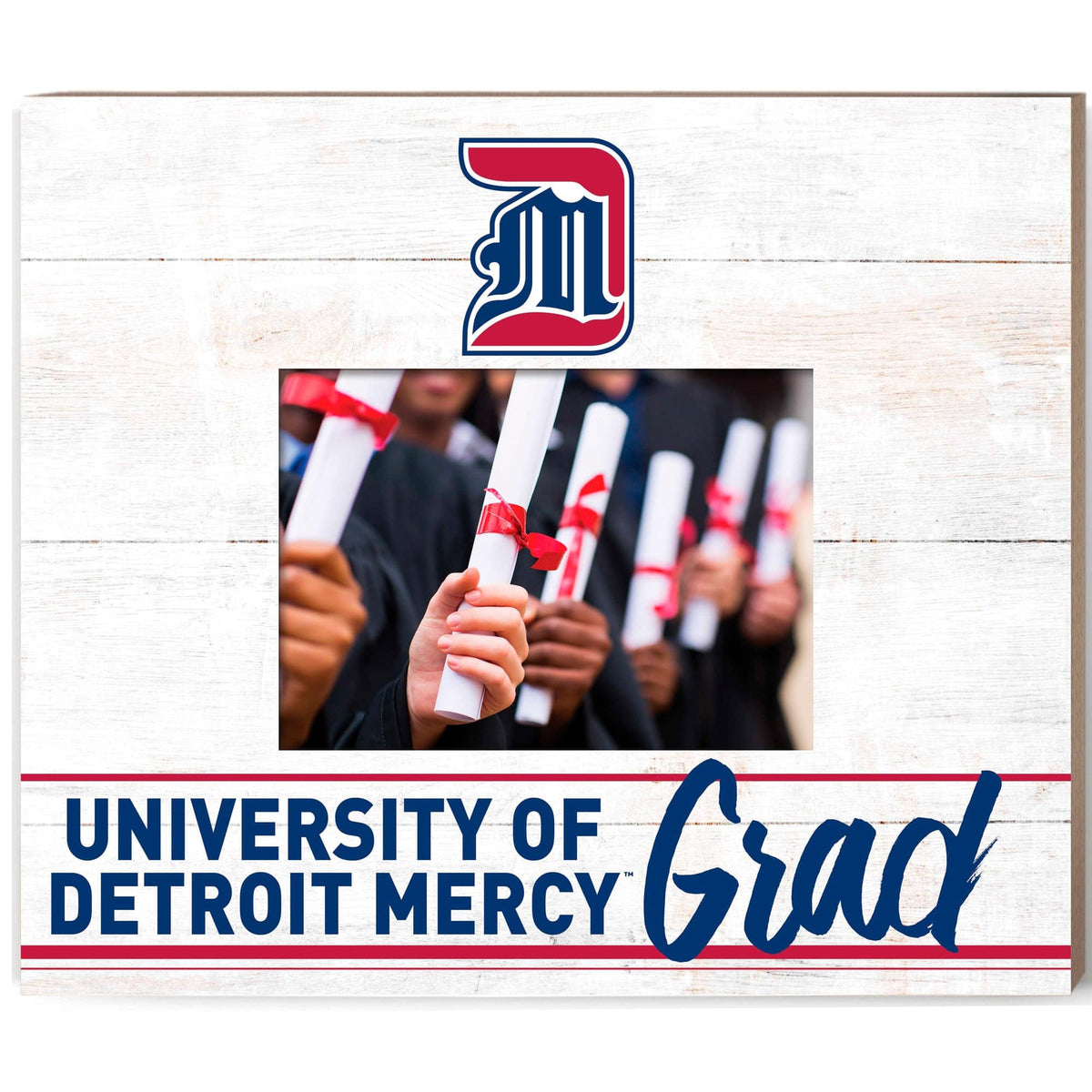 Jardine - U of Detroit Mercy Titans Class of 2023 13.5" x 11.5" Frame - White