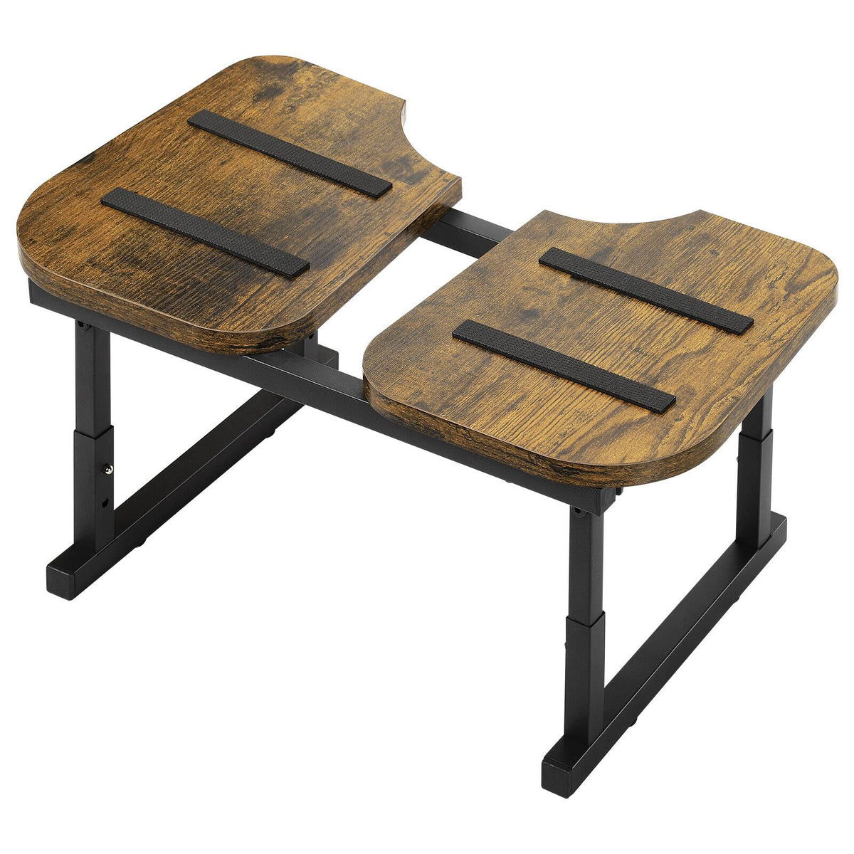 Oumilen - Adjustable Toilet Foot Stools - Brown