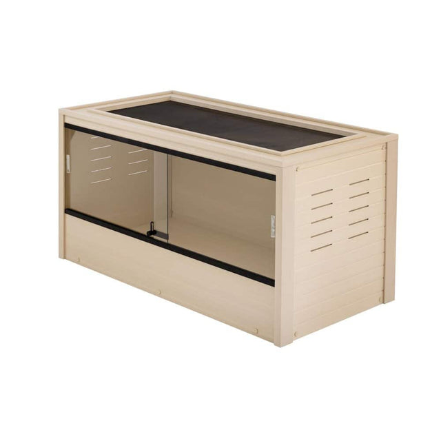 Front. New Age Pet - 48" Mojave Reptile Lounge Maple.