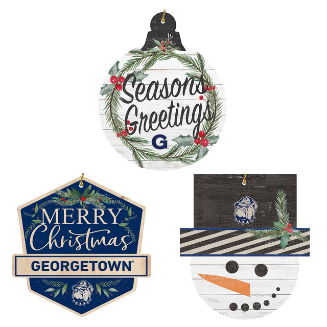 Seasons Greetings  
MERRY Christmas  
GEORGETOWN