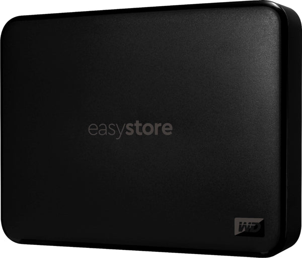 WD - Easystore 6TB External USB 3.2 Gen 1 Portable Hard Drive - Black