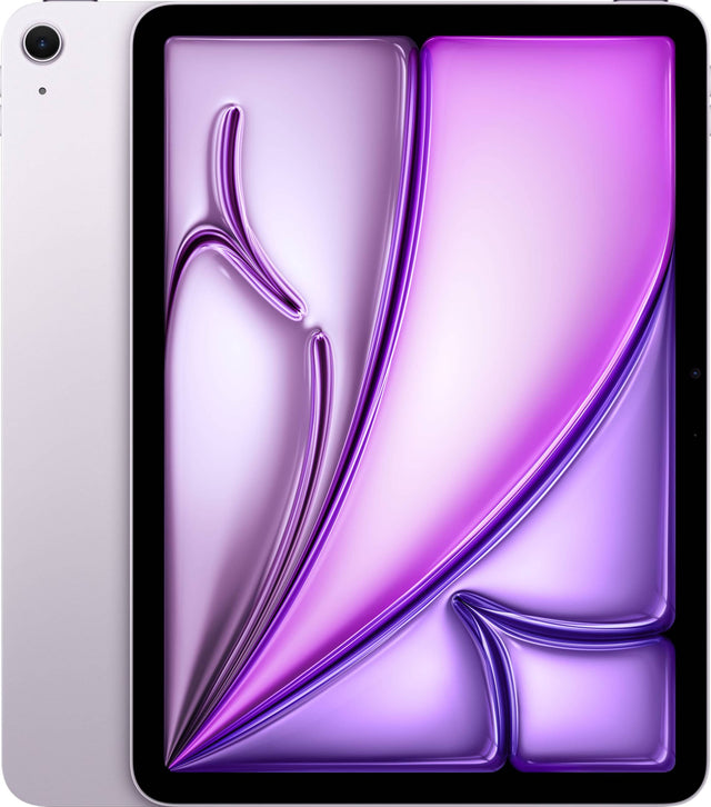Front. Apple - 11-inch iPad Air M4 chip Wi-Fi 512GB - Purple.