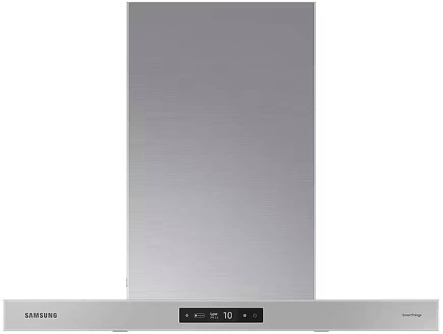Samsung BESPOKE - 29 inches - Convertible - Wall Range Hood - Gray