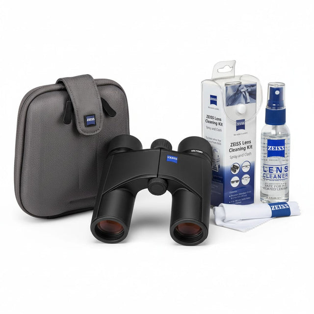ZEISS Lens Cleaning Kit  
Spray and Cloth  

ZEISS Lens Cleaning Kit  
Spray and Cloth  

ZEISS Lens Cleaner  
For Coated Lenses  

ZEISS Lens Cleaning Kit  
Spray and Cloth  

ZEISS Lens Cleaner  
For Coated Lenses