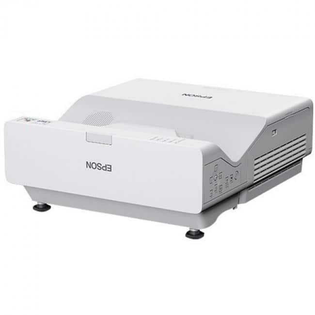 Epson - PowerLite 770F Ultra Short Throw 3LCD Projector - 21:9 - Front - 1080p - 20000 Hour Normal Mode - 30000 Hour - White