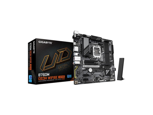 GIGABYTE B760M DS3H WIFI GENS LD ULTRA DURABLE MOTHERBOARD - ULTRA DURABLE