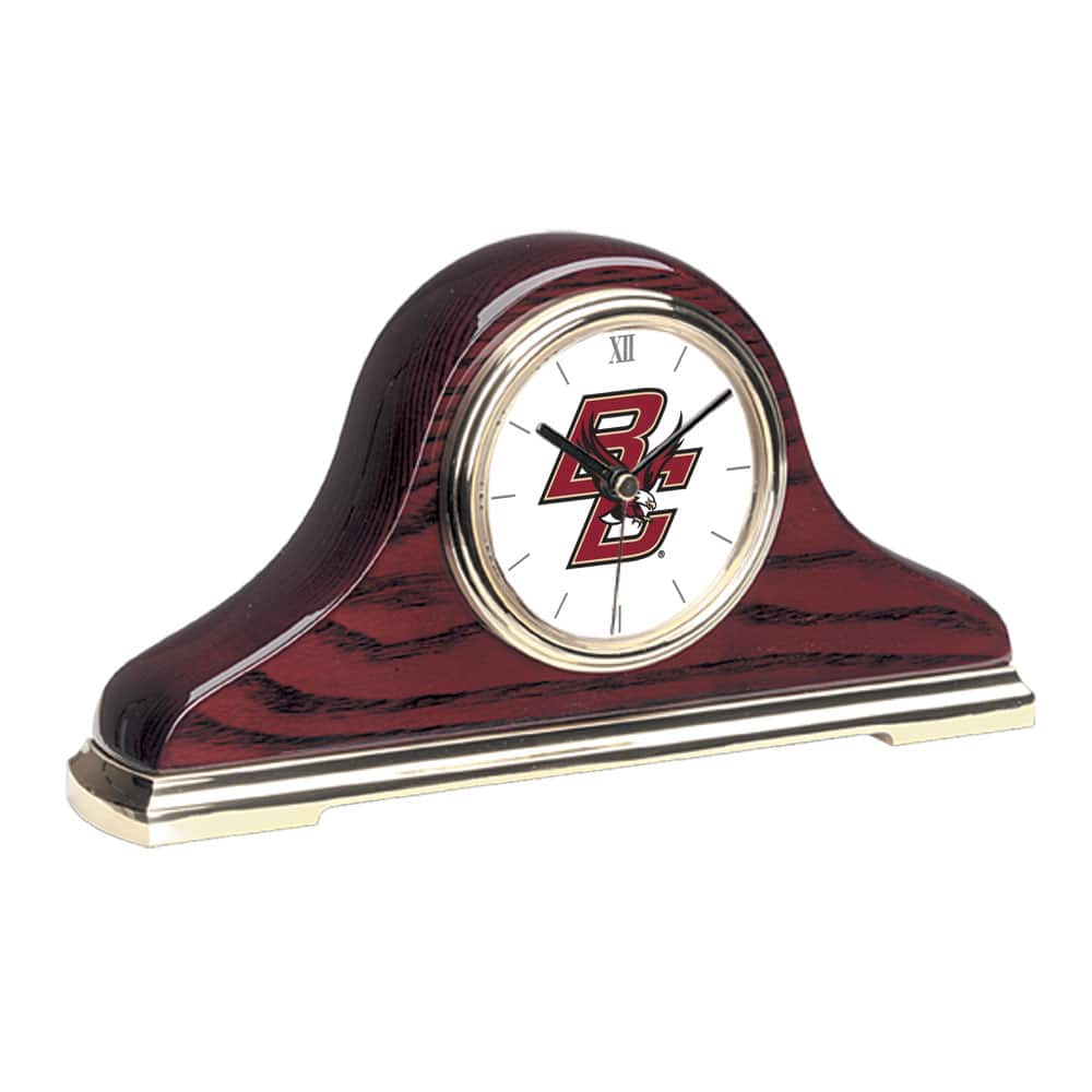 Jardine - Boston College Eagles Primary Team Logo Mantle Clock - Gold