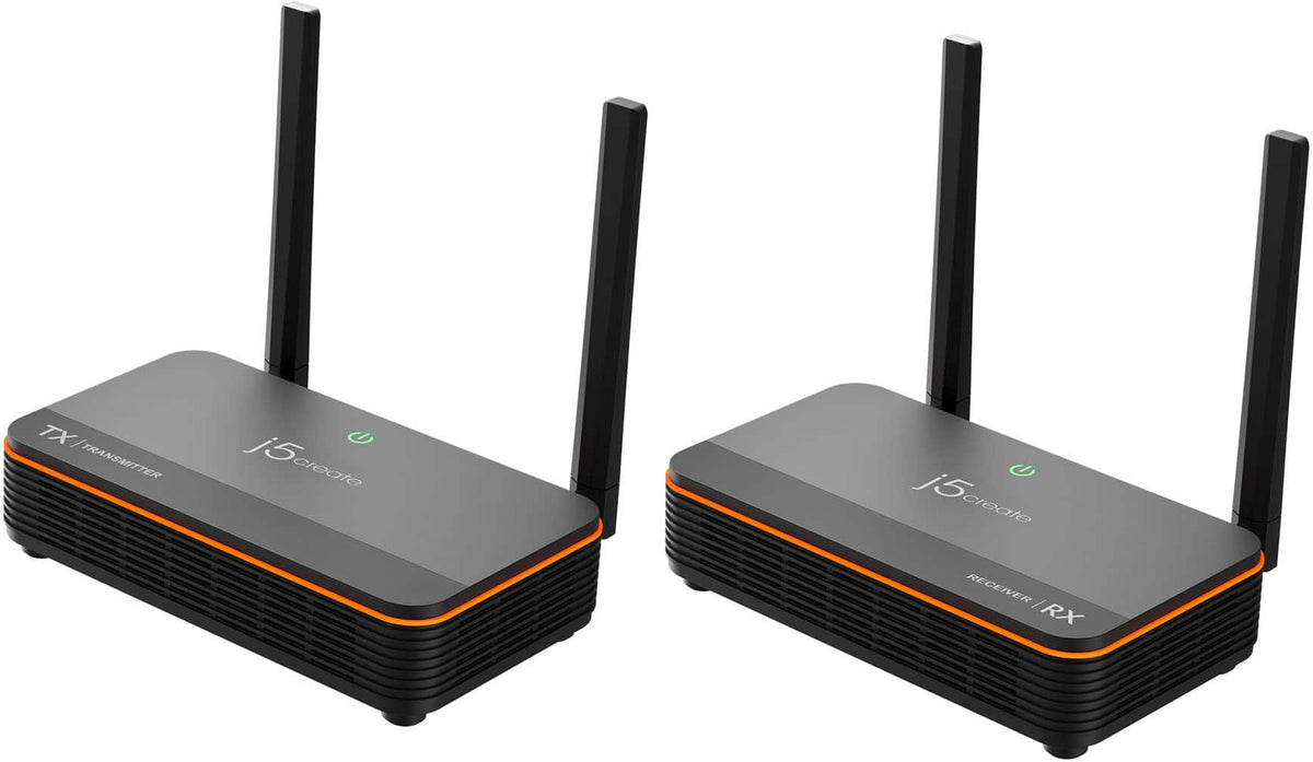 j5create - Wireless Display HDMI Extender Pro - Black