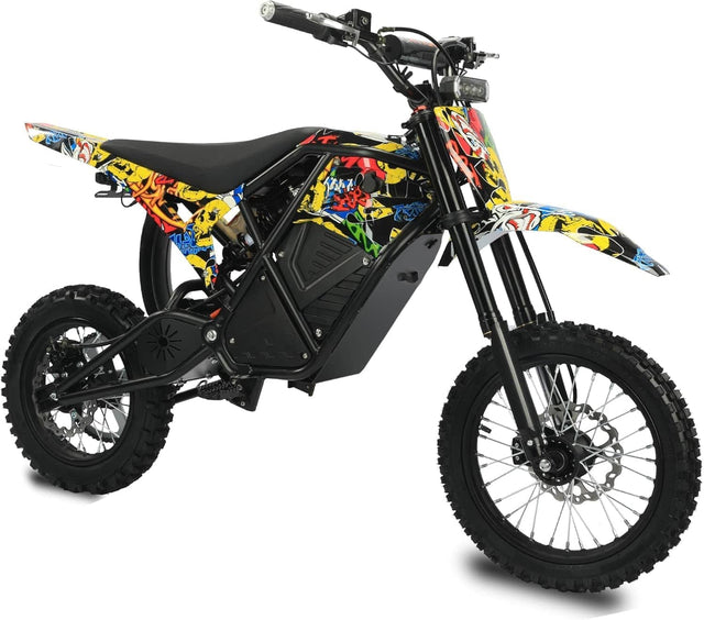 Front. Windone - Windone-RM7 Electric Dirt Bike for Adults & Teens,Graffiti - Graffiti.