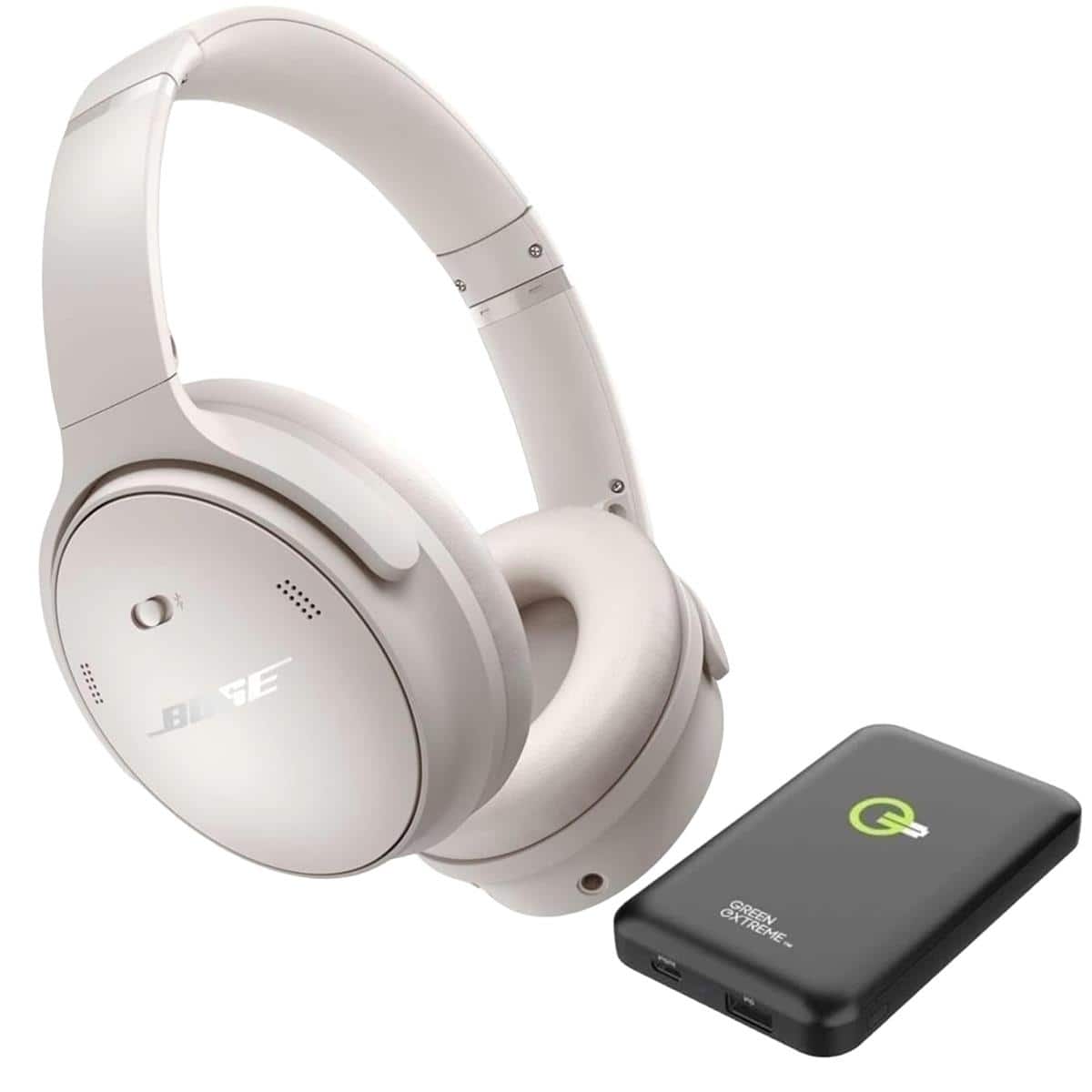 Bundle - Bose - QuietComfort Wireless Noise Cancelling Headphones, Bluetooth Over Ear Headphones with Up To 24 Hours of Battery
