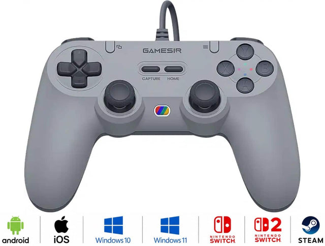 GAMESIR CAPTURE HOME = X Y A B android iOS Windows 10 Windows 11 NINTENDO SWITCH. 2 NINTENDO SWITCH STEAM