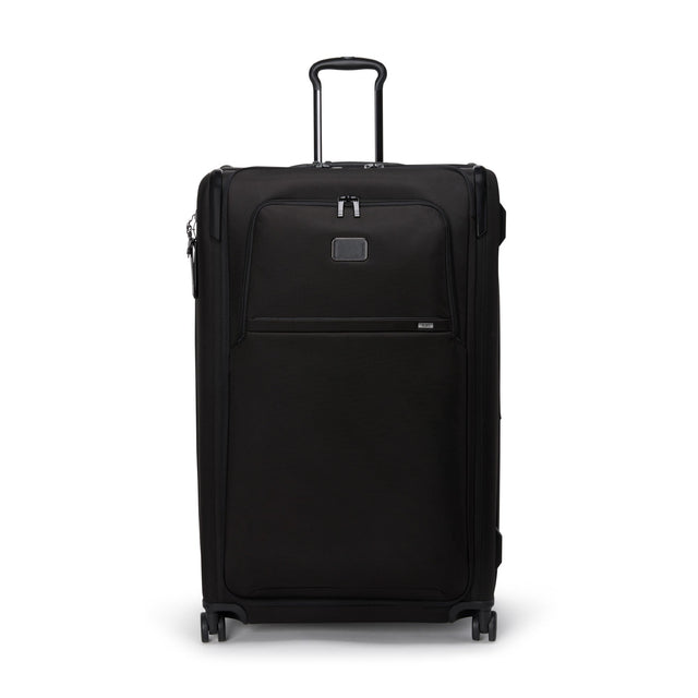 Front. TUMI - Alpha  XXL Dual Access 34" Expandable Spinner Suitcase - Black.