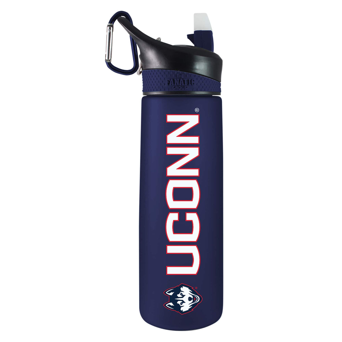 The Fanatic Group - UConn Huskies 24oz. Frosted Sport Bottle - Multicolor