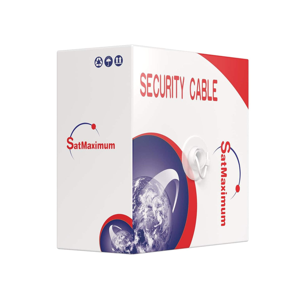 Cables Direct Online - 1000ft 22/6 Stranded Alarm Cable CCA 22AWG Low Voltage Wire for Security, Fire Systems, Doorbell Applications - White